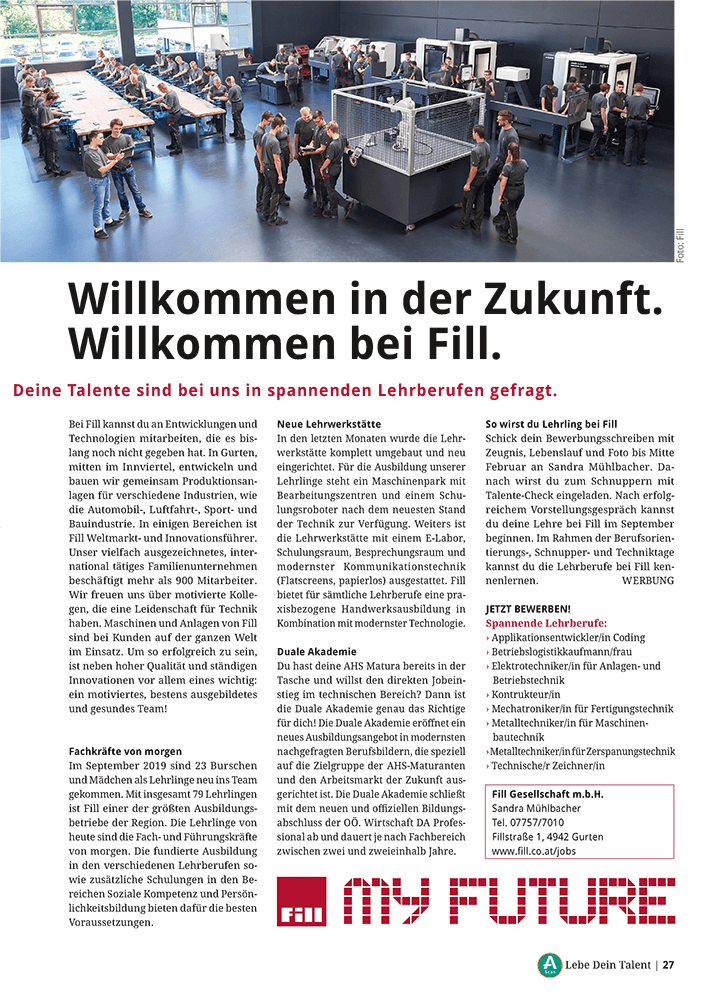 Magazin BET 2019: erstmals mit